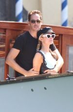 PARIS HILTON and Carter Reum on Vacation in Lake Como 08/04/2022