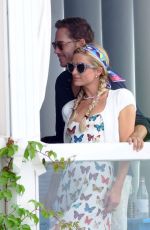 PARIS HILTON and Carter Reum Take a Boat Ride in Capri 08/10/2022