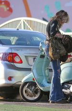 PARIS JACKSON OUt on Her Vespa in Santa Monica 08/06/2022