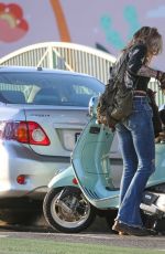 PARIS JACKSON OUt on Her Vespa in Santa Monica 08/06/2022