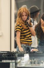 PATSY PALMER DJs at an Art Gallery Party in Malibu 08/14/2022