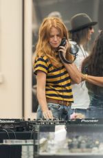 PATSY PALMER DJs at an Art Gallery Party in Malibu 08/14/2022