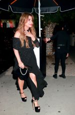 PAULA ABDUL Out for Dinner at Catch Steak in West Hollywood 08/06/2022