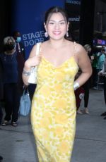 PAULINA ALEXIS Arrives at Good Morning America in New York 08/01/2022