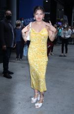PAULINA ALEXIS Arrives at Good Morning America in New York 08/01/2022