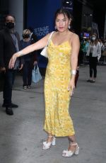 PAULINA ALEXIS Arrives at Good Morning America in New York 08/01/2022