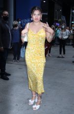 PAULINA ALEXIS Arrives at Good Morning America in New York 08/01/2022