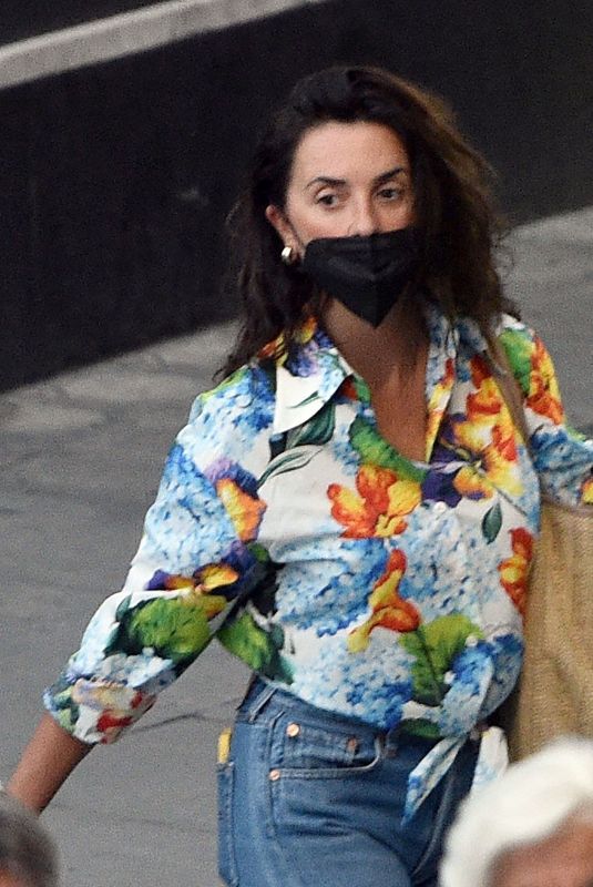 PENELOPE CRUZ Arrives at Hotel Astoria in Rapallo 07/29/2022