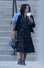 PENELOPE CRUZ Filming as Enzo Ferrari and wife Laura directed by Michael Mann in Modena 08/05/2022