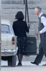 PENELOPE CRUZ Filming as Enzo Ferrari and wife Laura directed by Michael Mann in Modena 08/05/2022