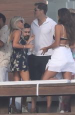 PIA  MILEER and Patrick Whitesell at a Beach with Friend in malibu 07/30/2022