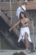 PIA  MILEER and Patrick Whitesell at a Beach with Friend in malibu 07/30/2022