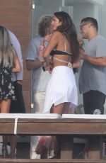 PIA  MILEER and Patrick Whitesell at a Beach with Friend in malibu 07/30/2022