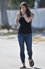 Pregnant ASHLEY GREENE Out in Los Angeles 08/23/2022
