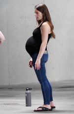 Pregnant ASHLEY GREENE Out in Los Angeles 08/30/2022