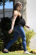 Pregnant ASHLEY GREENE Out in Los Angeles 08/30/2022