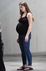 Pregnant ASHLEY GREENE Out in Los Angeles 08/30/2022