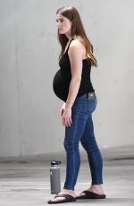 Pregnant ASHLEY GREENE Out in Los Angeles 08/30/2022