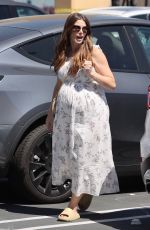Pregnant ASHLEY GRENNE Out Shopping in Studio City 08/26/2022