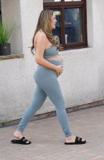 Pregnant CHARLOTTE CROSBY at The Tranquility Room in Stockton-on-Tees 08/28/2022