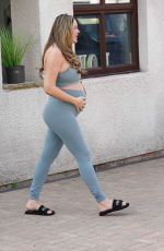 Pregnant CHARLOTTE CROSBY at The Tranquility Room in Stockton-on-Tees 08/28/2022