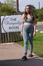 Pregnant CHARLOTTE CROSBY at The Tranquility Room in Stockton-on-Tees 08/28/2022