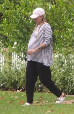 Pregnant CHRISTINA PERRI Out and About in Los Angeles 08/22/2022