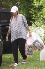 Pregnant CHRISTINA PERRI Out and About in Los Angeles 08/22/2022