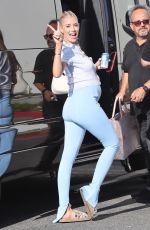 Pregnant HEATHER RAE OUNG on the Set of Selling Sunset in West Hollywood 08/26/2022