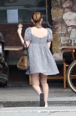Pregnant KATE AMARA Out for Ice Cream in Los Angeles 07/31/2022