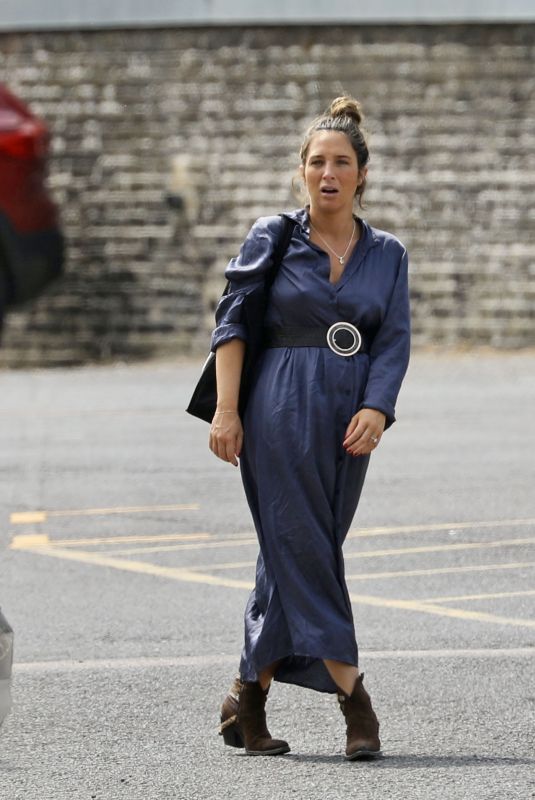 Pregnant MAEVA D’ASCANIO Out in London 08/15/2022