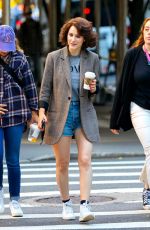 RACHEL BROSNAHAN on the Set of The Marvelous Mrs Maisel in New York 08/18/2022