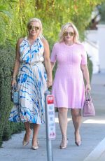 REBEL WILSON and RAMONA AGRUMA Heading to San Vincente Bungalows in West Hollywood 08/27/2022