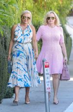 REBEL WILSON and RAMONA AGRUMA Heading to San Vincente Bungalows in West Hollywood 08/27/2022