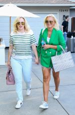 REBEL WILSON and RAMONA AGRUMA Leaves Day of Indulgence Party in Brentwood 08/14/2022