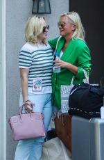 REBEL WILSON and RAMONA AGRUMA Leaves Day of Indulgence Party in Brentwood 08/14/2022