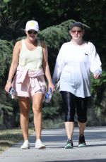 REBEL WILSON and RAMONA AGRUMA Out Hiking in Los Feliz 08/27/2022