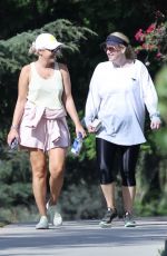 REBEL WILSON and RAMONA AGRUMA Out Hiking in Los Feliz 08/27/2022