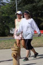 REBEL WILSON and RAMONA AGRUMA Out Hiking in Los Feliz 08/27/2022
