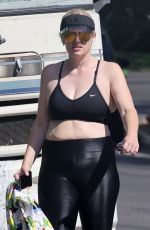 REBEL WILSON Heading to a Gym in Los Feliz 08/09/2022