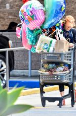 RENEE ZELLWEGER Out Shopping for Balloons and Groceries in Laguna Beach 08/10/2022