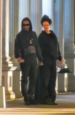 RIHANNA and A$AP Rocky Night Out in New York 08/04/2022
