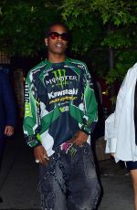 RIHANNA and A$AP Rocky Out for Dinner at Emillio