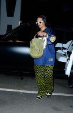 RIHANNA Arrives at an Office Building in New York 08/23/2022