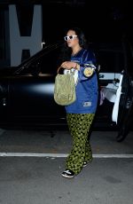 RIHANNA Arrives at an Office Building in New York 08/23/2022