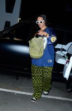 RIHANNA Arrives at an Office Building in New York 08/23/2022