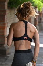 RITA ORA Leaves a Gym in London 08/24/2022