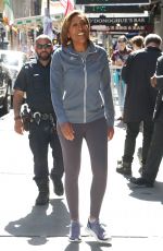 ROBIN ROBERTS Arrives at Good Morning America in New York 08/16/2022