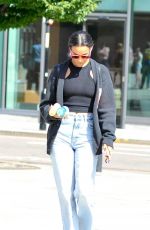 ROCHELLE HUMES Arrives at Ninja Warrior Filming in Manchester 08/09/2022