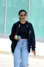 ROCHELLE HUMES Arrives at Ninja Warrior Filming in Manchester 08/09/2022